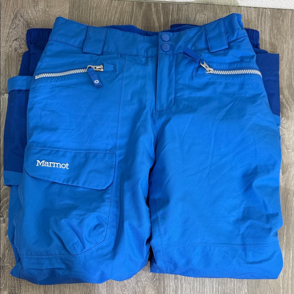 Marmot Kids Two-Tone Blue Joggers - Picture 2 of 5